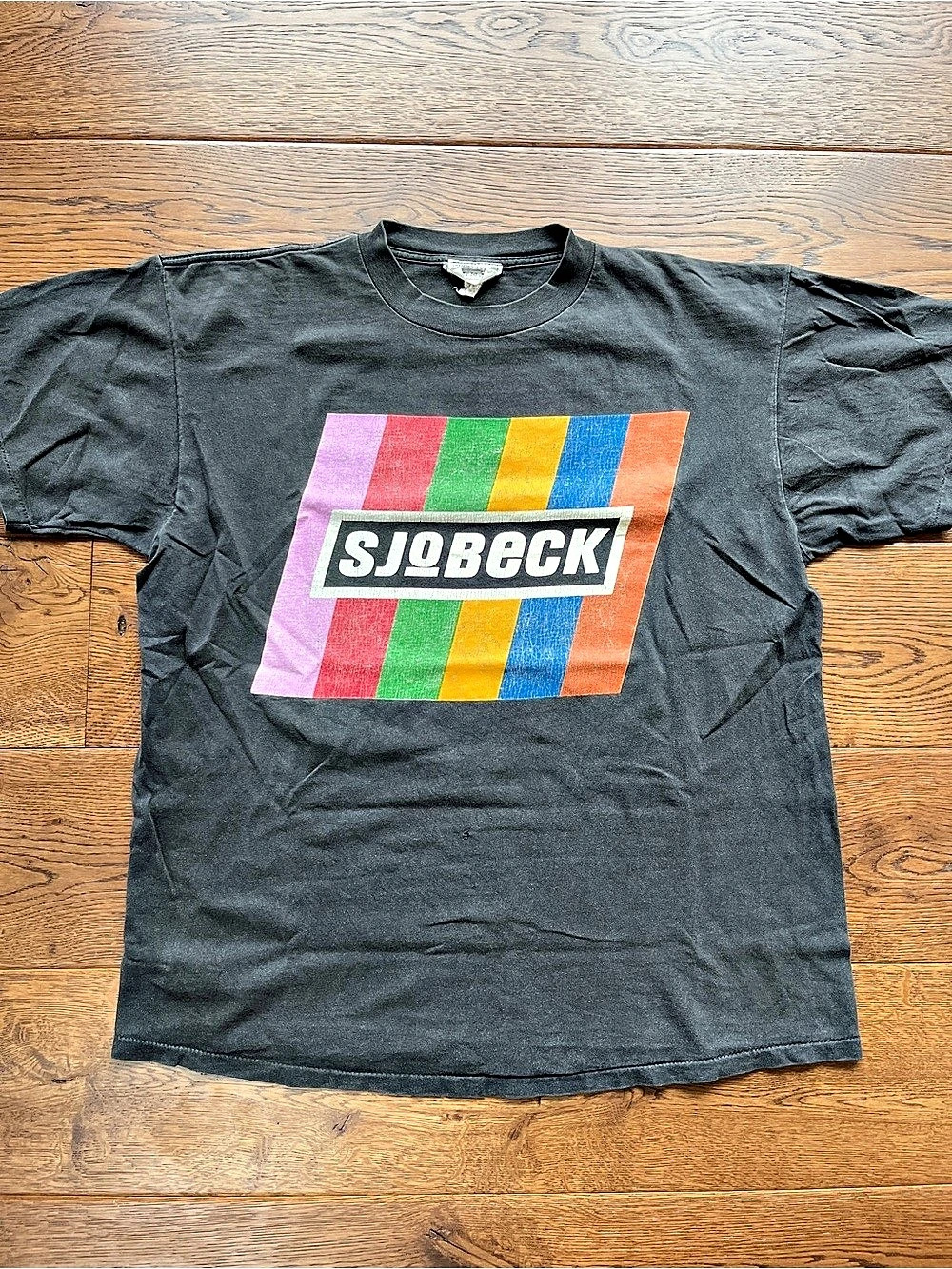 Vintage Sjobeck 90s Brand T-Shirt